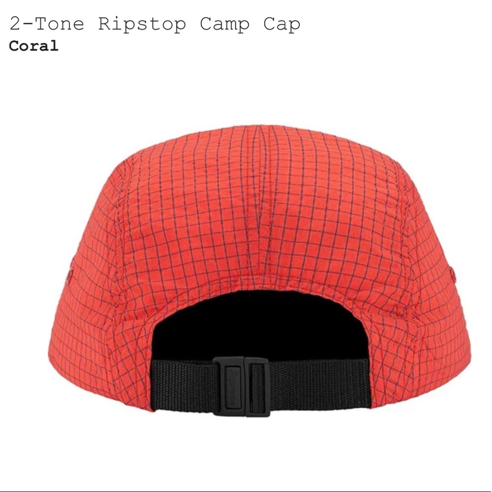 Supreme 2-Tone Ripstop Camp Cap - Picture 3 of 4